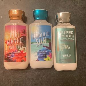 Summer collection bath and body works lotions